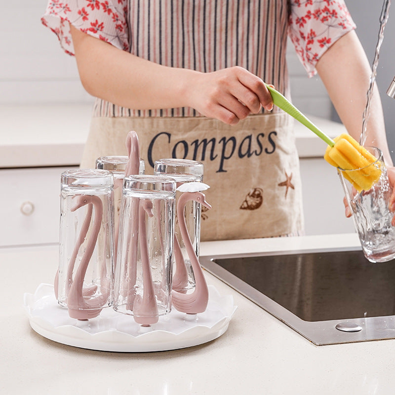 Multifunctional Rotating Drain Cup Holder for Kitchen - Color Variants