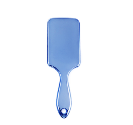 Electroplating Hairdressing Comb Anti-Knotting Large Plastic Brush Multi-Color Options