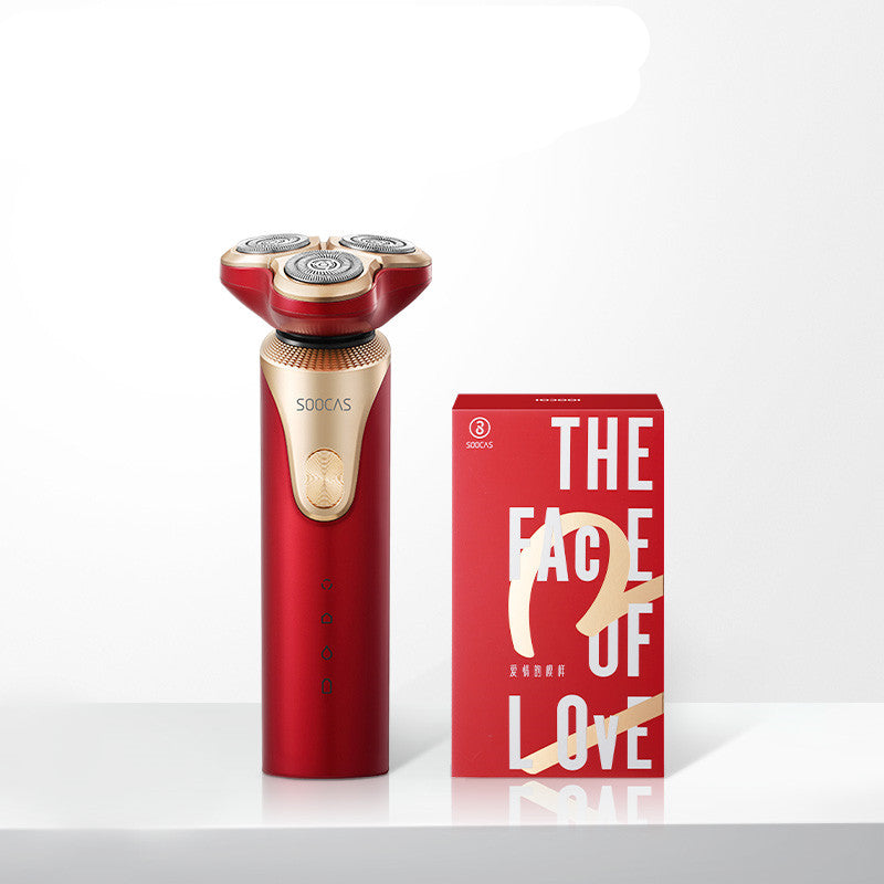 Rotating Electric Razor for Wet & Dry Grooming - Rechargeable Body & Face Shaver