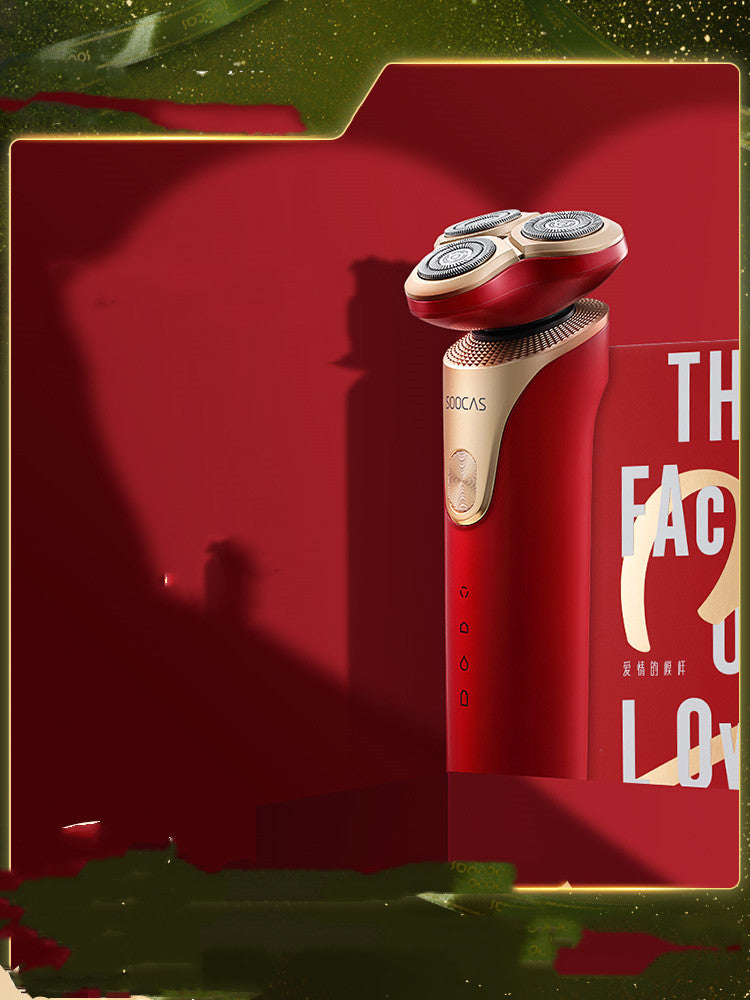 Rotating Electric Razor for Wet & Dry Grooming - Rechargeable Body & Face Shaver