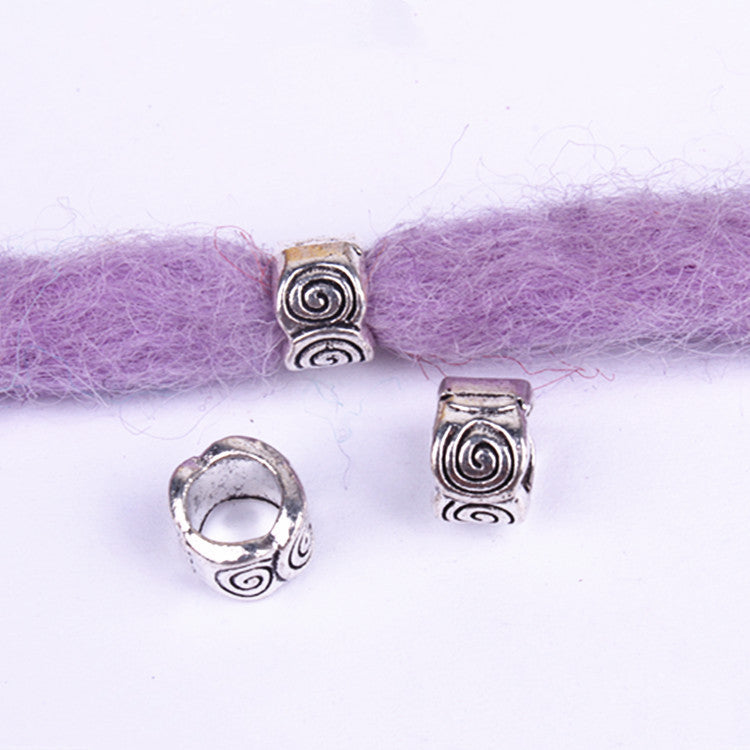 Beaded Hair Accessories for Wig & Hair Styling - Decorative Alloy Beads, Multiple Styles