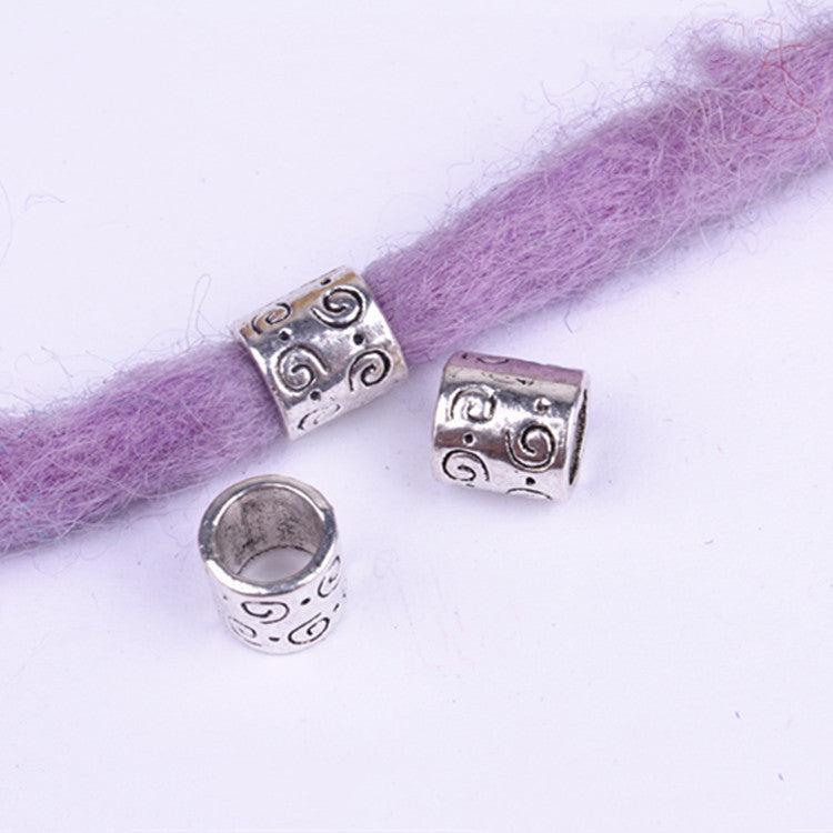 Beaded Hair Accessories for Wig & Hair Styling - Decorative Alloy Beads, Multiple Styles