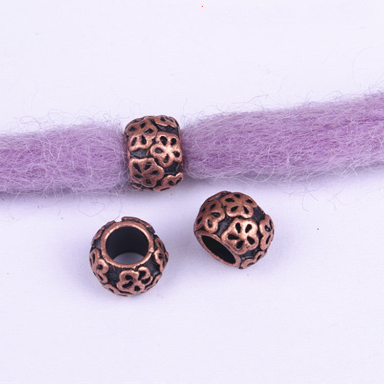Beaded Hair Accessories for Wig & Hair Styling - Decorative Alloy Beads, Multiple Styles