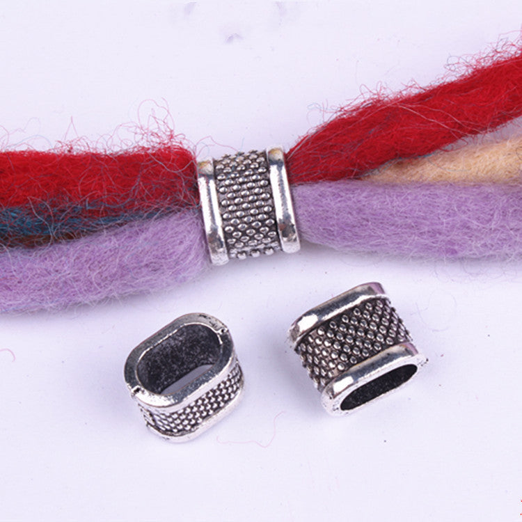 Beaded Hair Accessories for Wig & Hair Styling - Decorative Alloy Beads, Multiple Styles