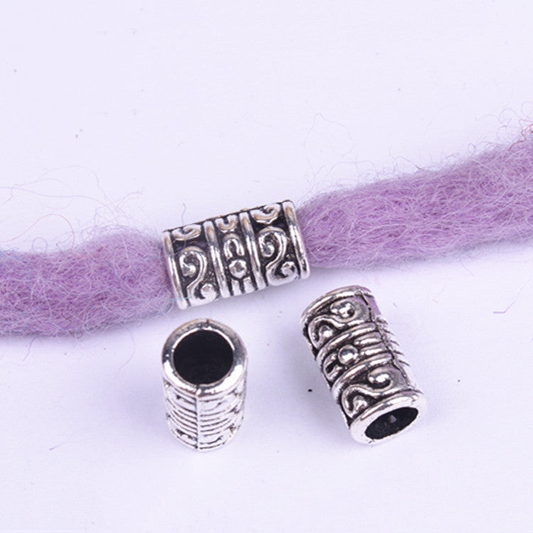 Beaded Hair Accessories for Wig & Hair Styling - Decorative Alloy Beads, Multiple Styles