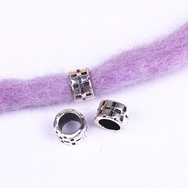 Beaded Hair Accessories for Wig & Hair Styling - Decorative Alloy Beads, Multiple Styles