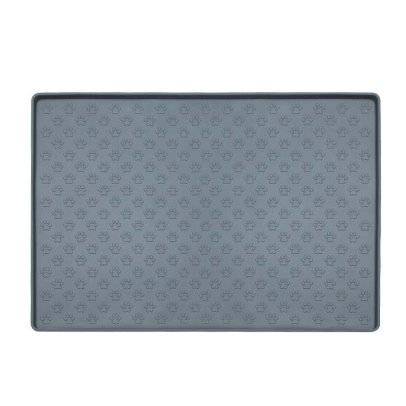 Waterproof Silicone Pet Mat for Dogs and Cats - Easy to Clean Square Placemat
