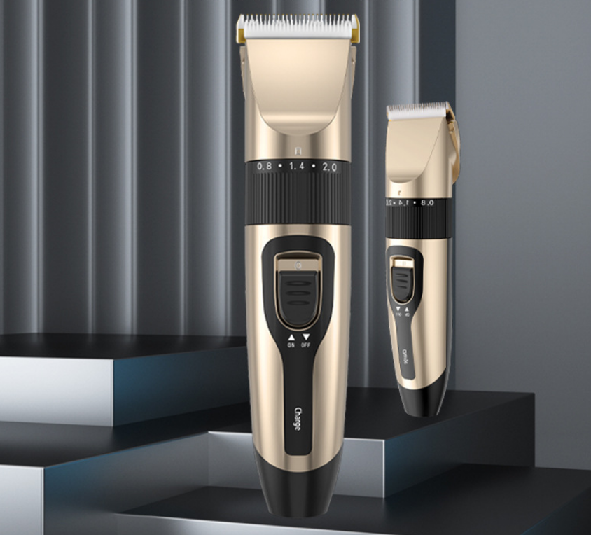 Electric Hair Clipper for Adults, Kids & Pets - Golden