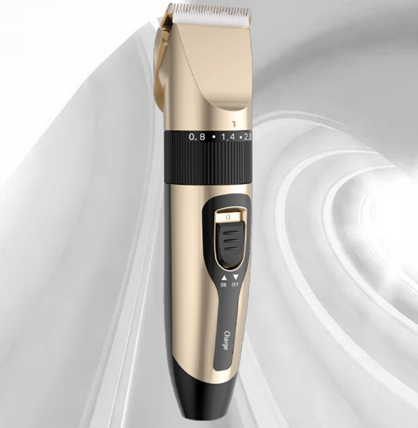 Electric Hair Clipper for Adults, Kids & Pets - Golden
