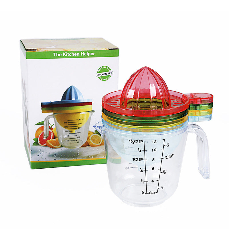 Food Supplement Grinder Set - Transparent Kitchen Gadgets for Nutrition