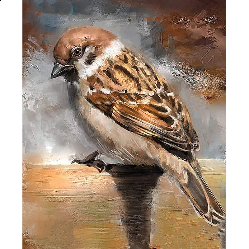 5D Diamond Painting Bird Kit - Home Decor & Craft Gift