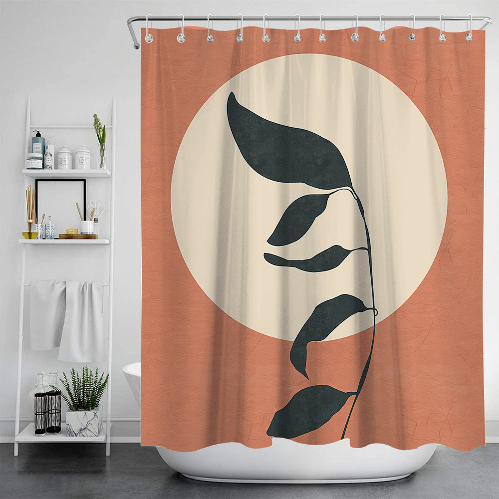 Nordic Modern Painting Bath Tent for Bathroom Storage - Multiple Sizes & Styles