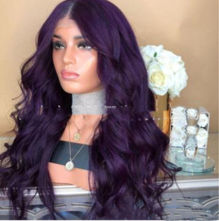 Long Curly Cosplay Wig with Bangs - Multiple Colors