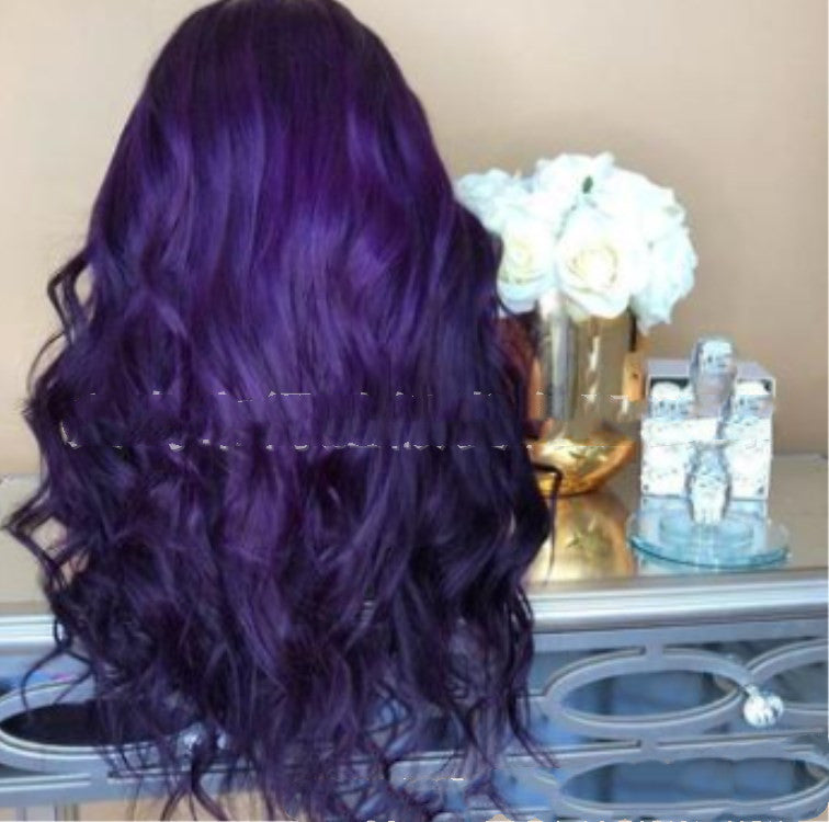 Long Curly Cosplay Wig with Bangs - Multiple Colors
