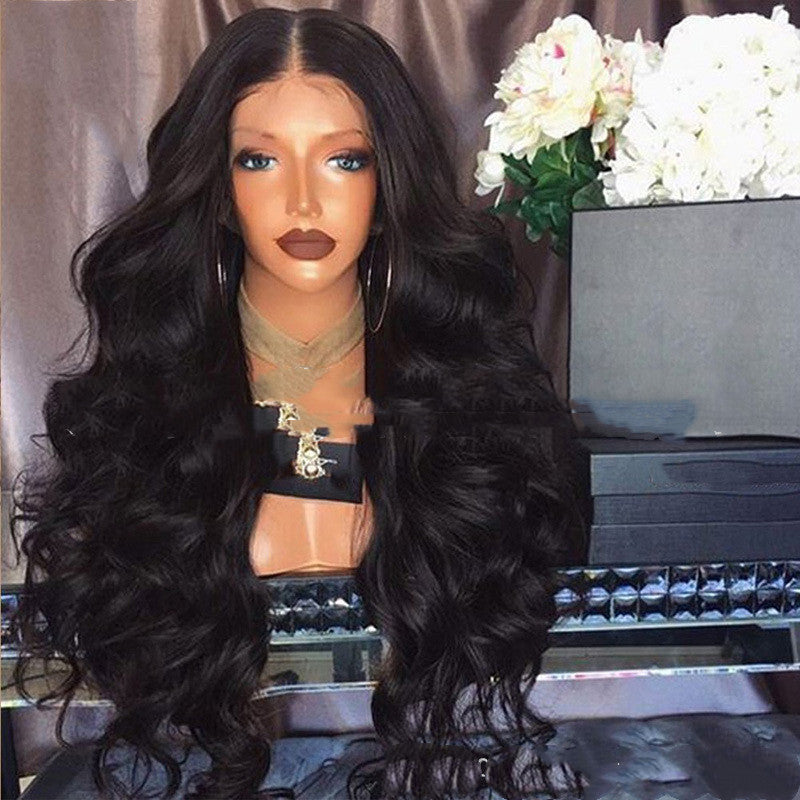 Long Curly Cosplay Wig with Bangs - Multiple Colors