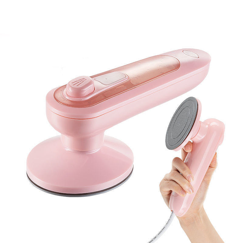 Handheld Steam Iron for Household Use - Pink, Multi-Standard Options