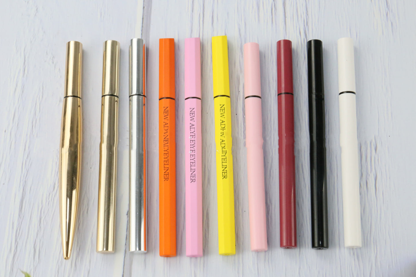 Black Fluorescent Eyeliner Pen with Diamond - Eye Makeup Cosmetic