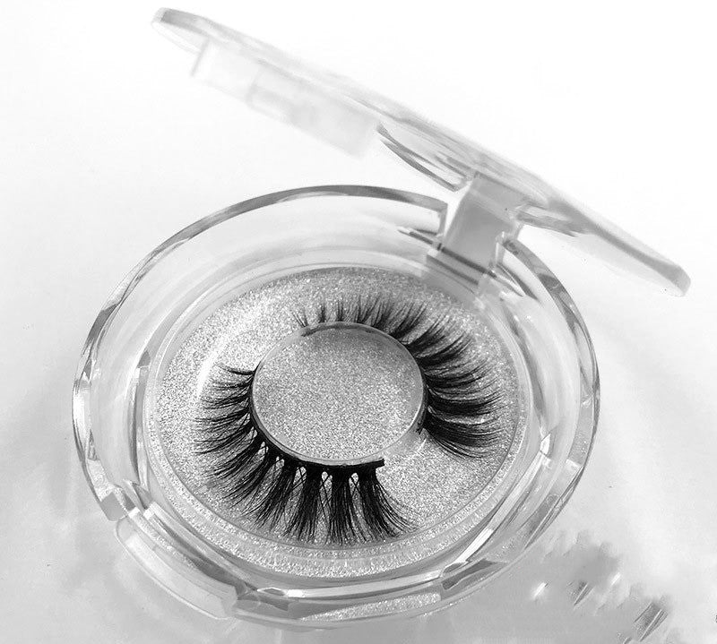 3D Princess False Eyelashes with Thick Lashes - Handmade Fiber Pair