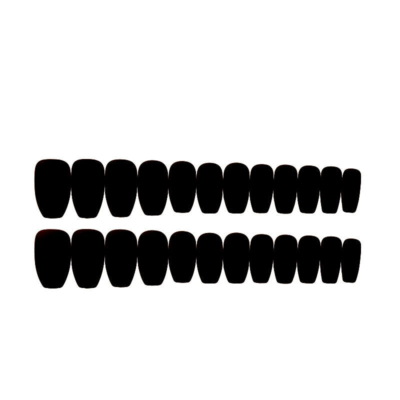 Nail Patch & Glue Type Nail Art Stickers - 24 Pieces
