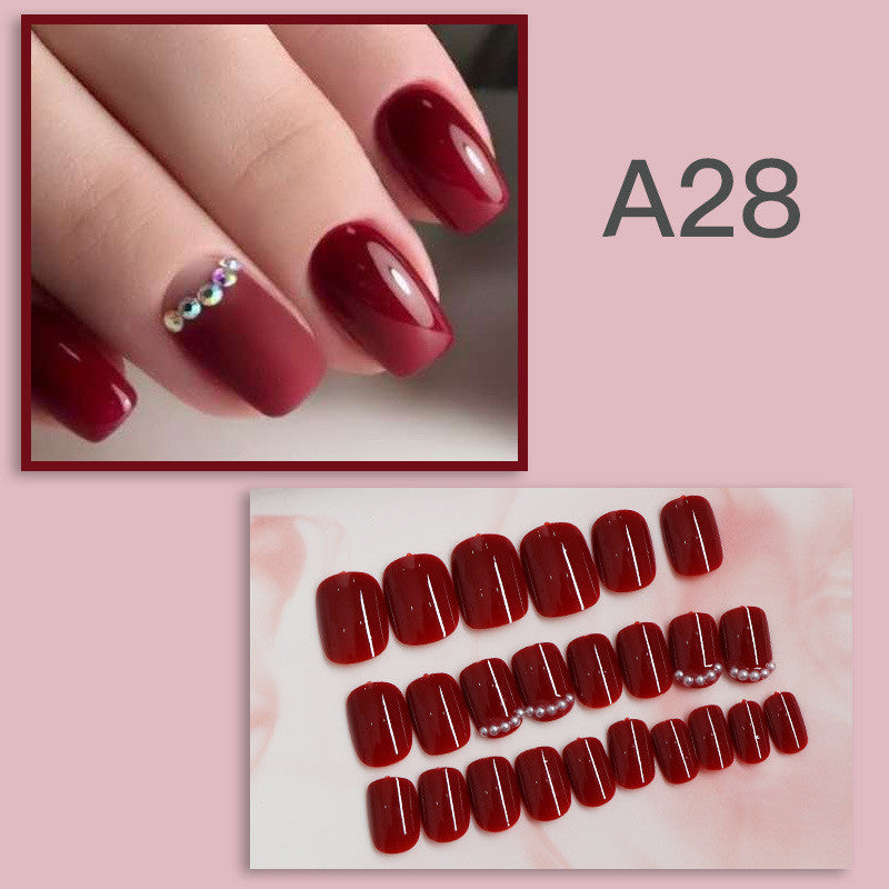 Nail Art Stickers & Decals - Removable Nail Patch Set for Creative Manicure
