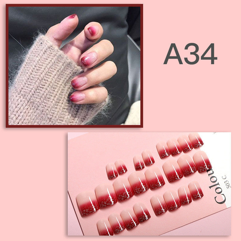 Nail Art Stickers & Decals - Removable Nail Patch Set for Creative Manicure