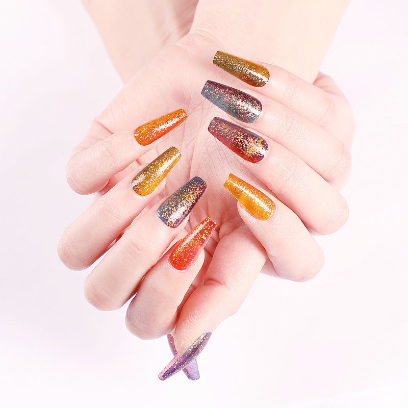 Ballet Nail Gradient Glitter Powder - 4g