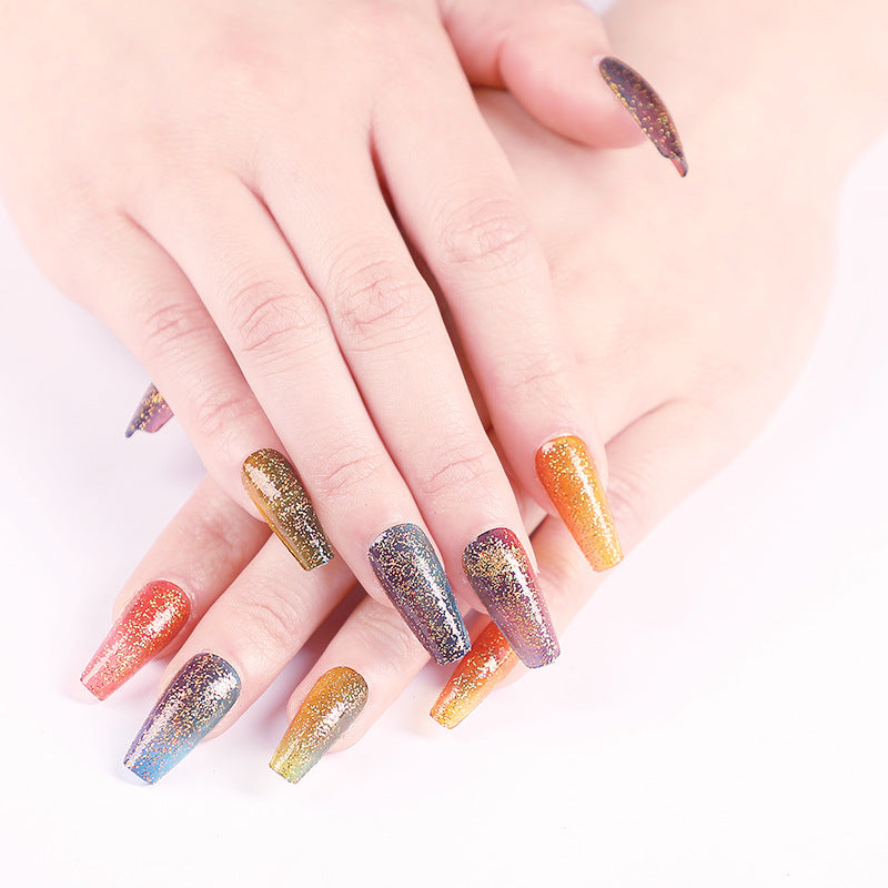 Ballet Nail Gradient Glitter Powder - 4g