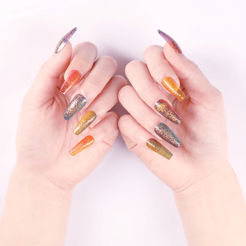 Ballet Nail Gradient Glitter Powder - 4g