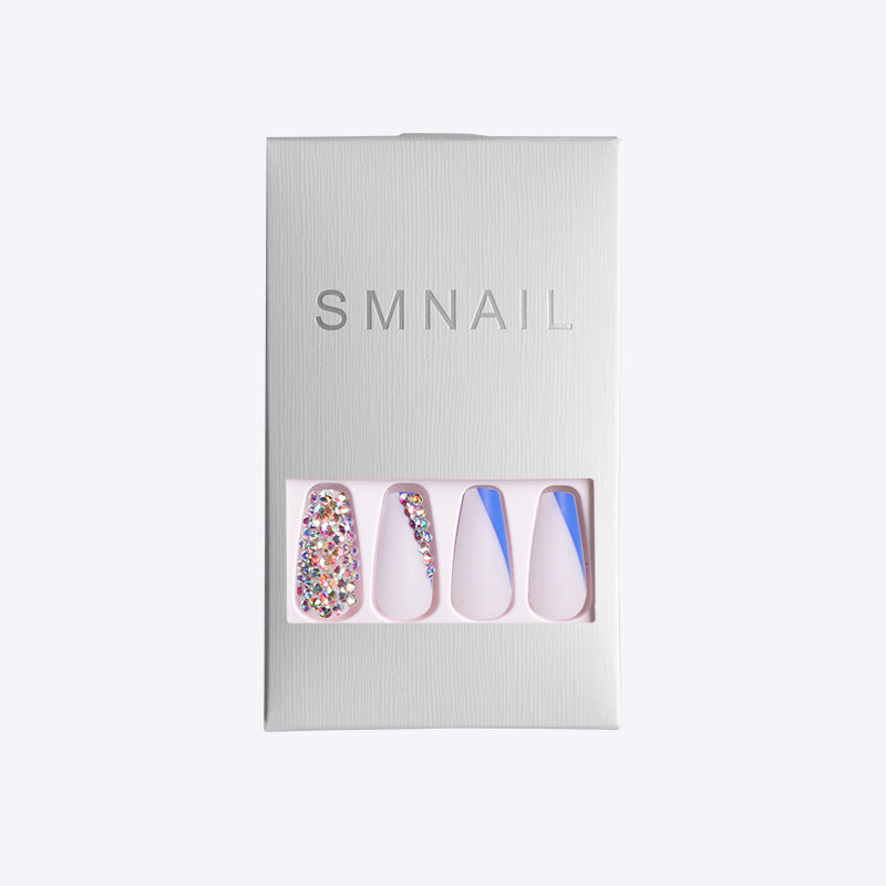 Blue Ballet French Manicure Nail Sequins - 5g