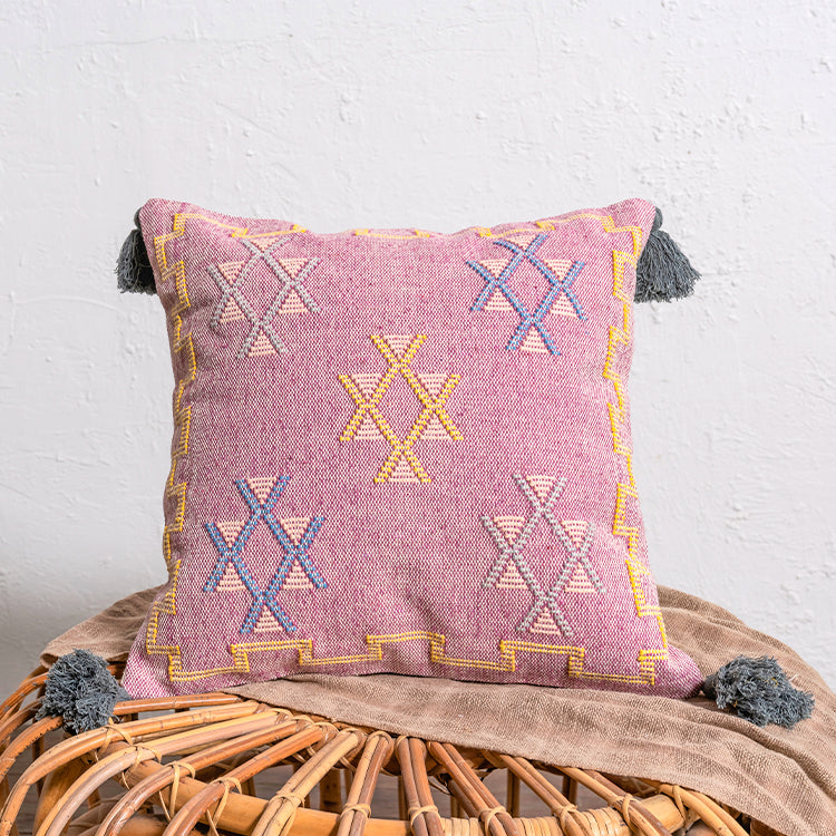 Handmade Moroccan Style Floor Cushion for Bay Window Sofa Boho Bohemian Decor