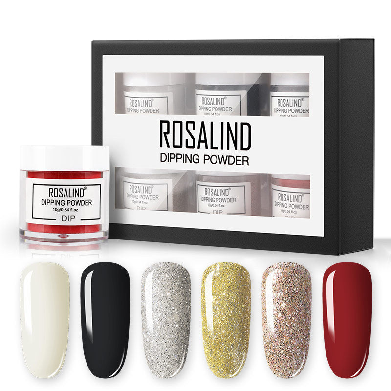 Nail Art Glitter Powder Set - 10g Shimmer & Sparkle