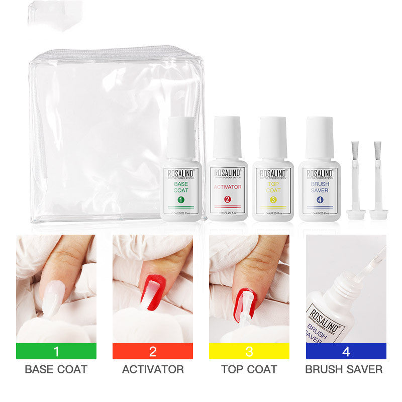 Nail Art Glitter Powder Set - 10g Shimmer & Sparkle