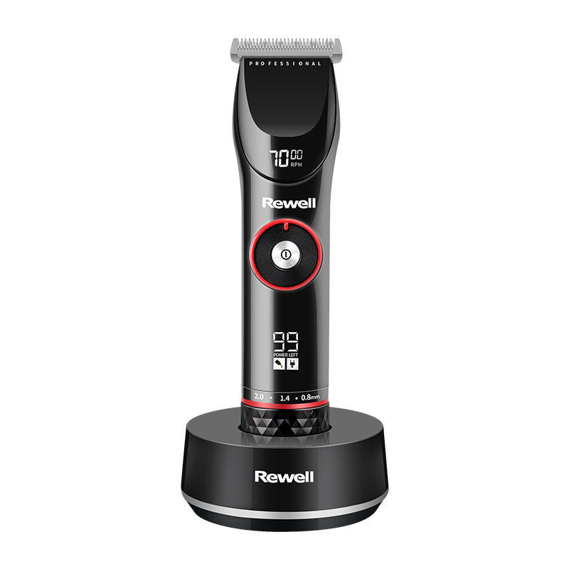 Electric Hair Clipper Trimmer Rechargeable - Black