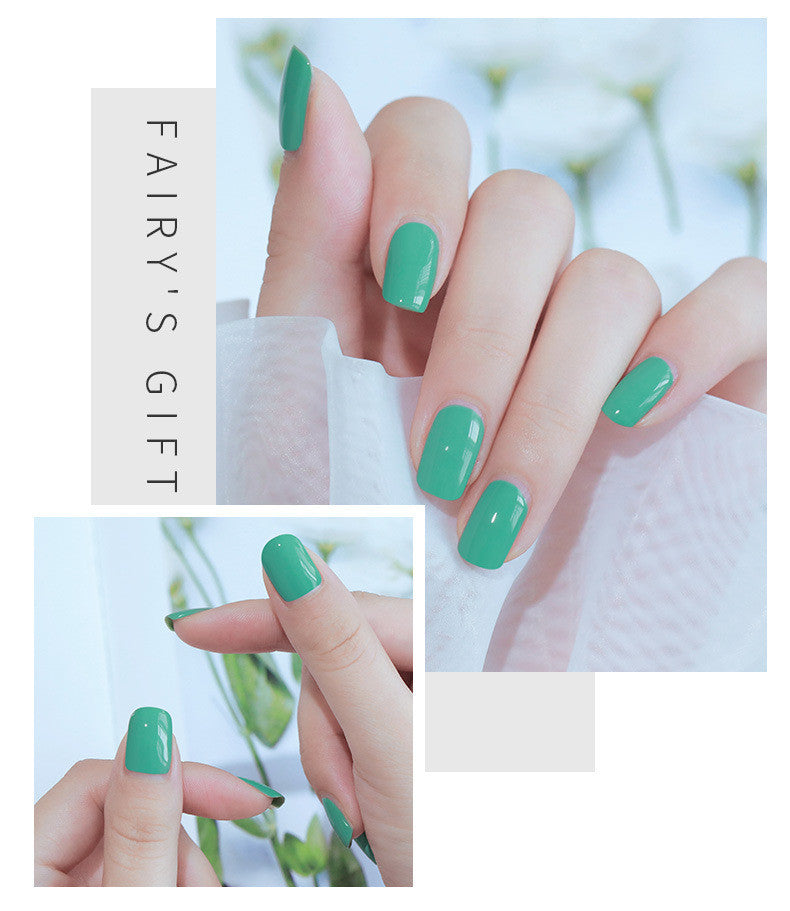Odorless, Baking-Free Nail Polish - Non-Peel Oily Nail Lacquer, Cherry Color
