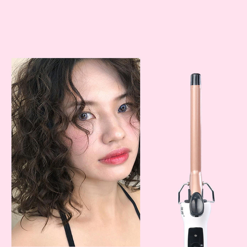 Mini Ceramic Curling Iron for Short Hair, Travel-Size Hair Styling Tool
