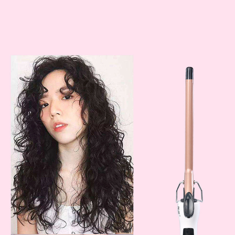 Mini Ceramic Curling Iron for Short Hair, Travel-Size Hair Styling Tool