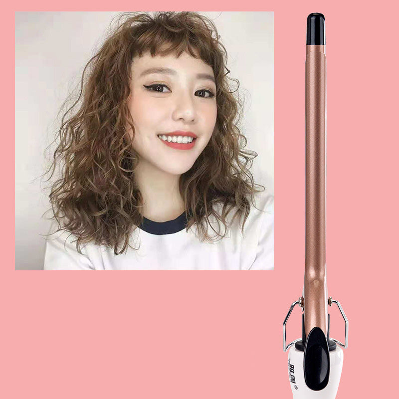 Mini Ceramic Curling Iron for Short Hair, Travel-Size Hair Styling Tool