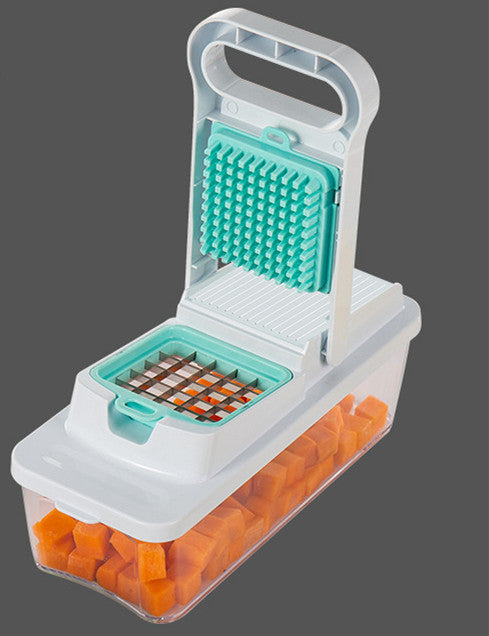 Multi-Function Vegetable Chopper with Glass or Plastic Bowl - Food Processor & Grater