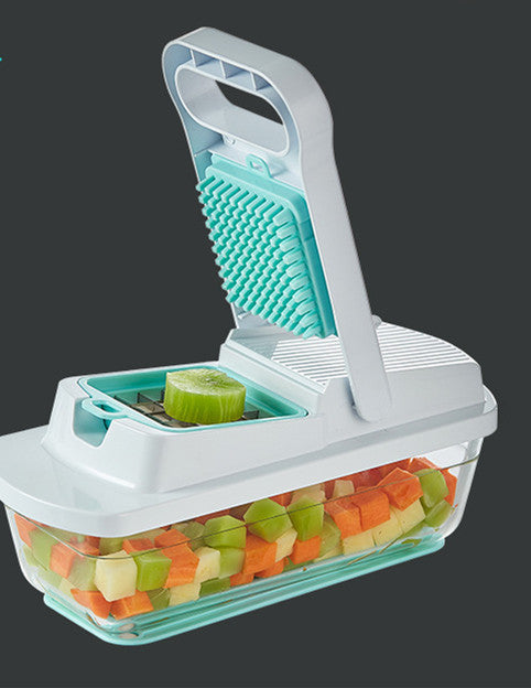 Multi-Function Vegetable Chopper with Glass or Plastic Bowl - Food Processor & Grater