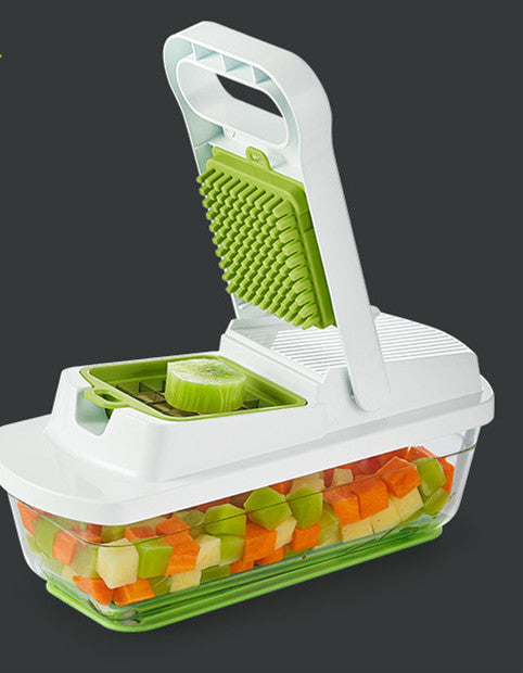 Multi-Function Vegetable Chopper with Glass or Plastic Bowl - Food Processor & Grater