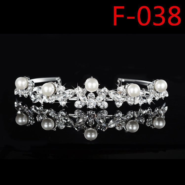 Korean Style Pearl Flower Headband