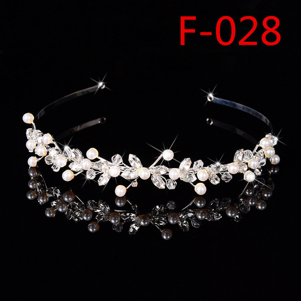 Korean Style Pearl Flower Headband