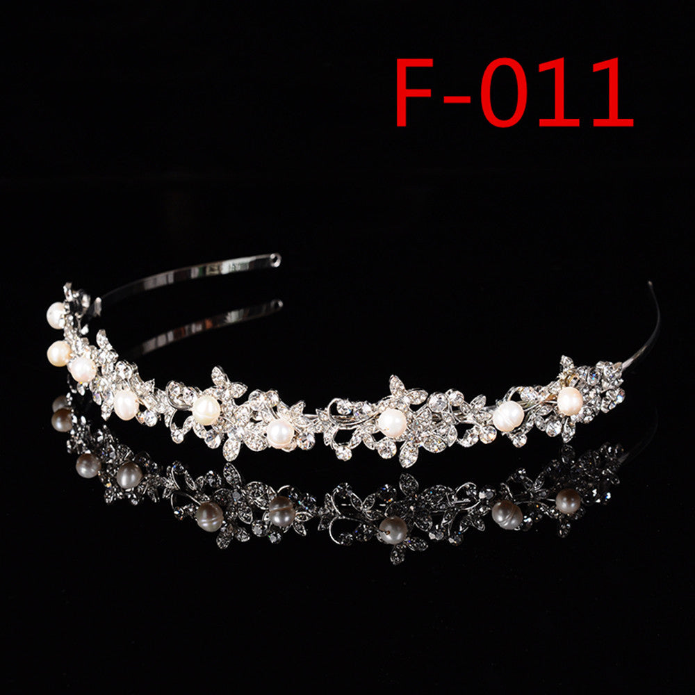 Korean Style Pearl Flower Headband
