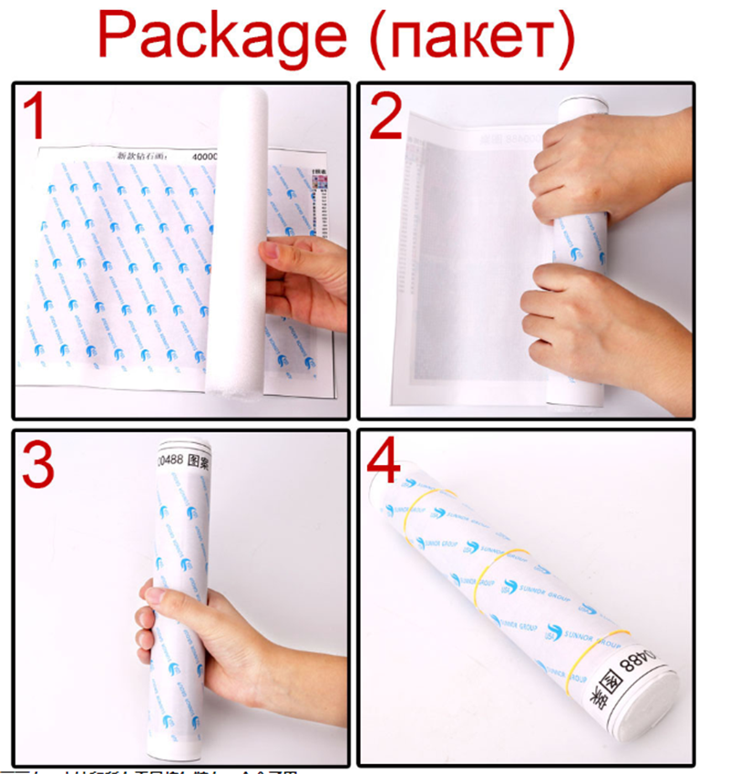 Diamond Painting Kit - Full Circle Square DIY Art Craft for Home & Gift