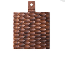 Japanese Black Walnut Wooden Coasters - Set of 1 Home & Garden Kitchen Dining