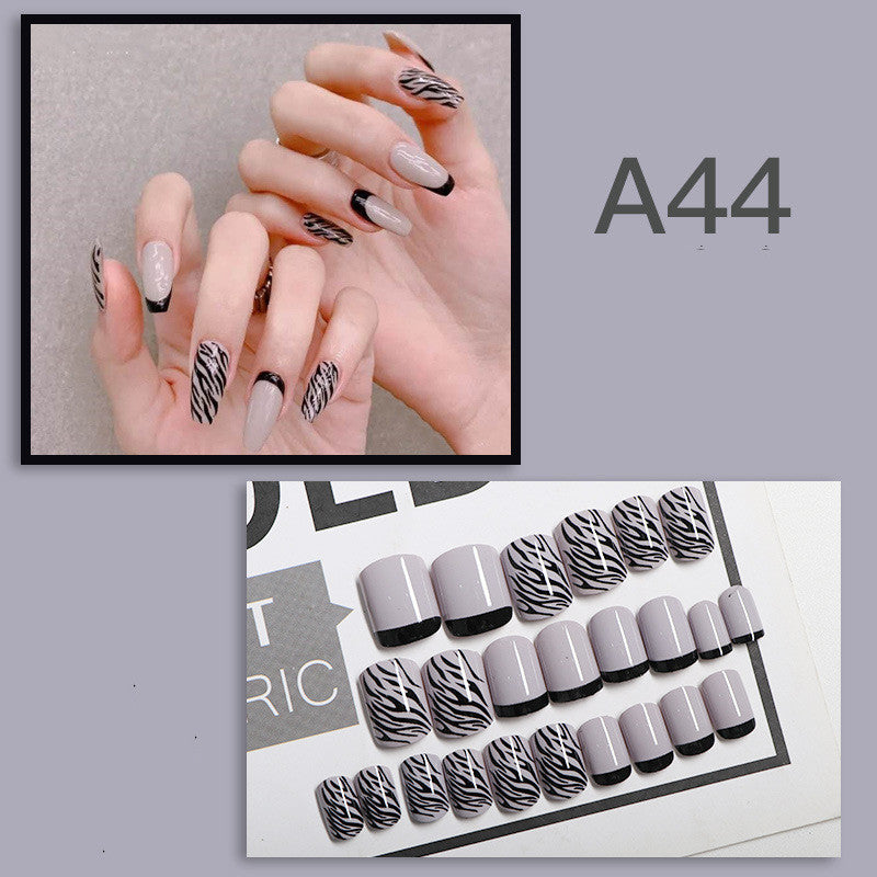 Nail Art Stickers & Decals - Removable Nail Patch Set for Creative Manicure