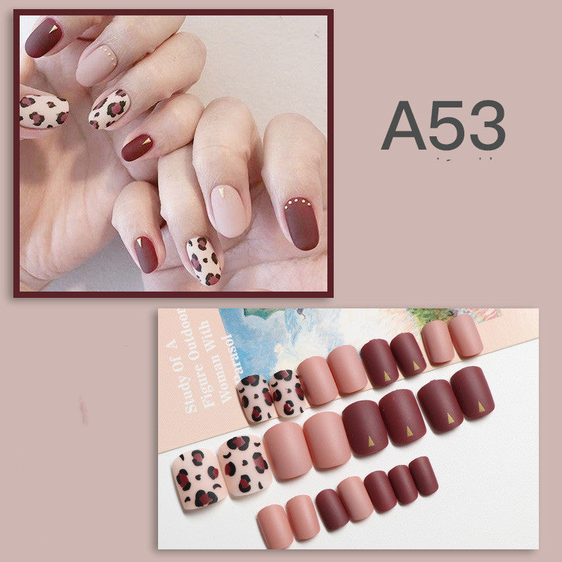 Nail Art Stickers & Decals - Removable Nail Patch Set for Creative Manicure