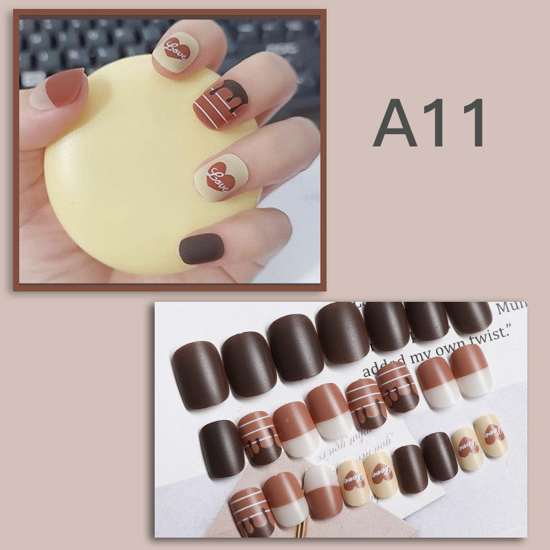 Nail Art Stickers & Decals - Removable Nail Patch Set for Creative Manicure