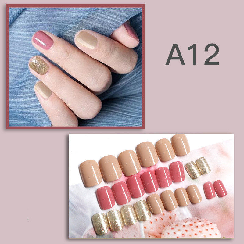Nail Art Stickers & Decals - Removable Nail Patch Set for Creative Manicure