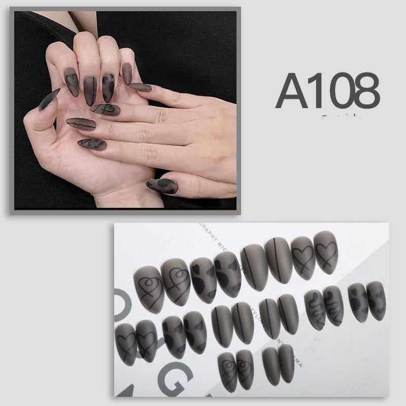 Nail Art Stickers & Decals - Removable Nail Patch Set for Creative Manicure